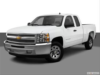 2013 Chevrolet Silverado 1500 Extended Cab 4-door Work Truck  Pickup Front angle medium view photo